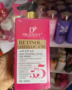 Retinol and Ferulic Acid Body Cream Skin Firming Lotion