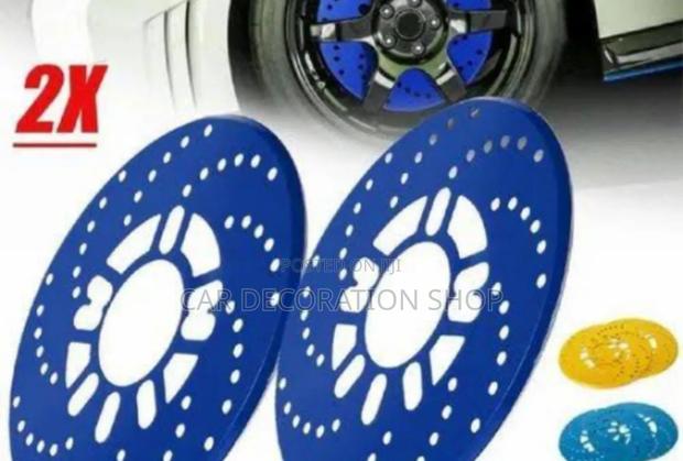 2pcs Blue Wheel Disc Rotors - main view