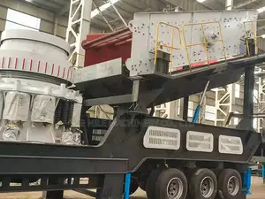 Factory Price Mining Movable Rock Cone Crusher Plant