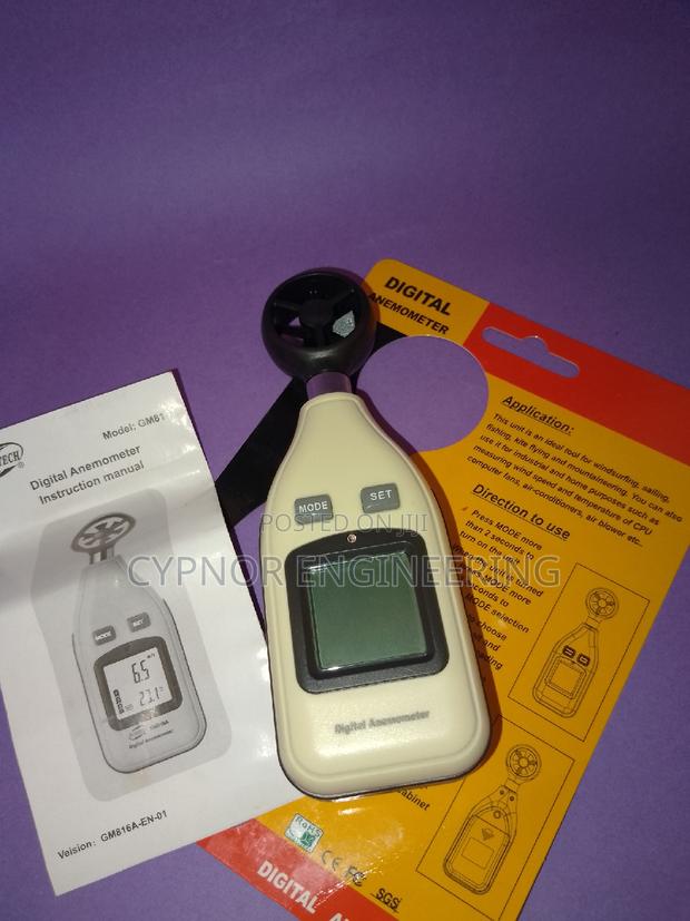 Compact Wind Reader Handheld Anemometer Essential