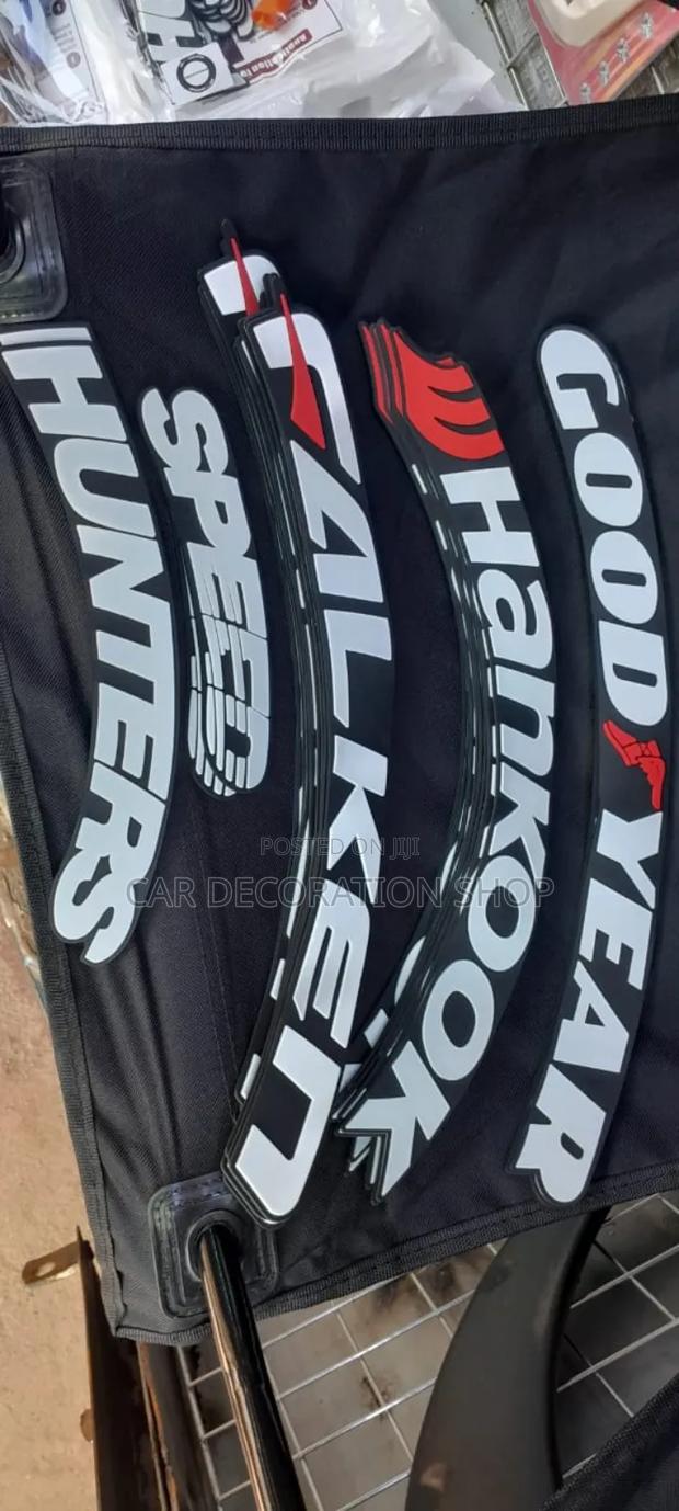 Good Year,Hankook,Falken,Speed Hunters 8pc Tire Stickers
