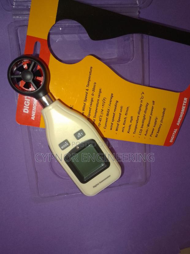 Outdoor Wind Speed Reader Portable Anemometer