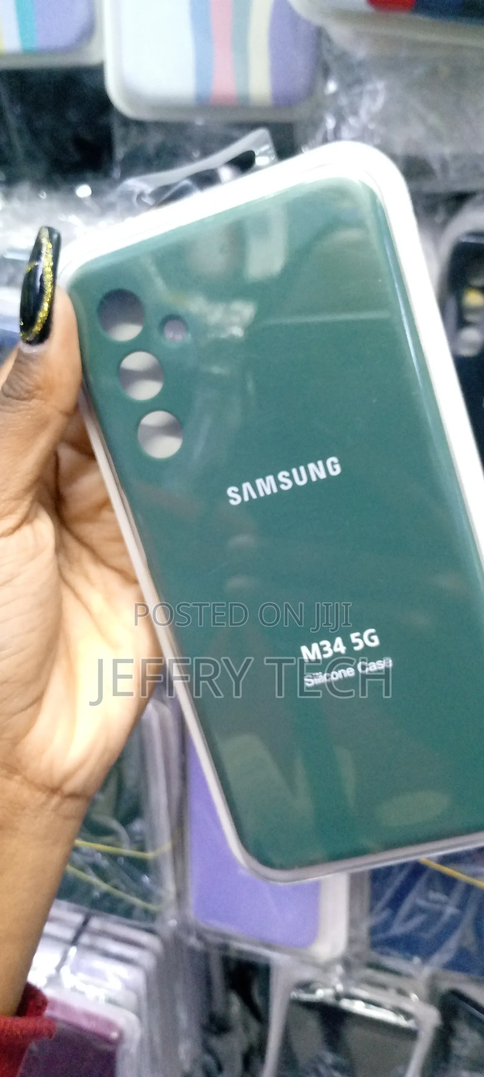 Silicone Case for Samsung Galaxy M34 5G Case,Liquid Silicone