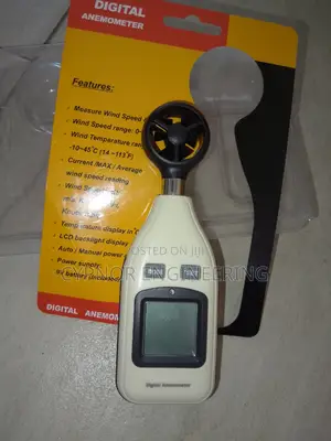Portable Wind Meter Handheld Anemometer Device