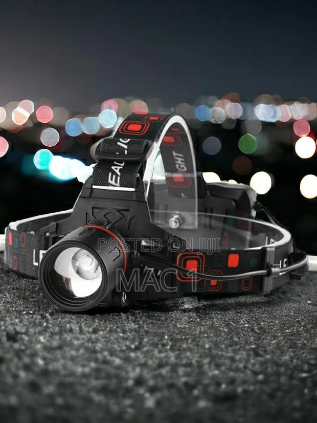 Single Lens Black Bright Rechargeable Lights - main view