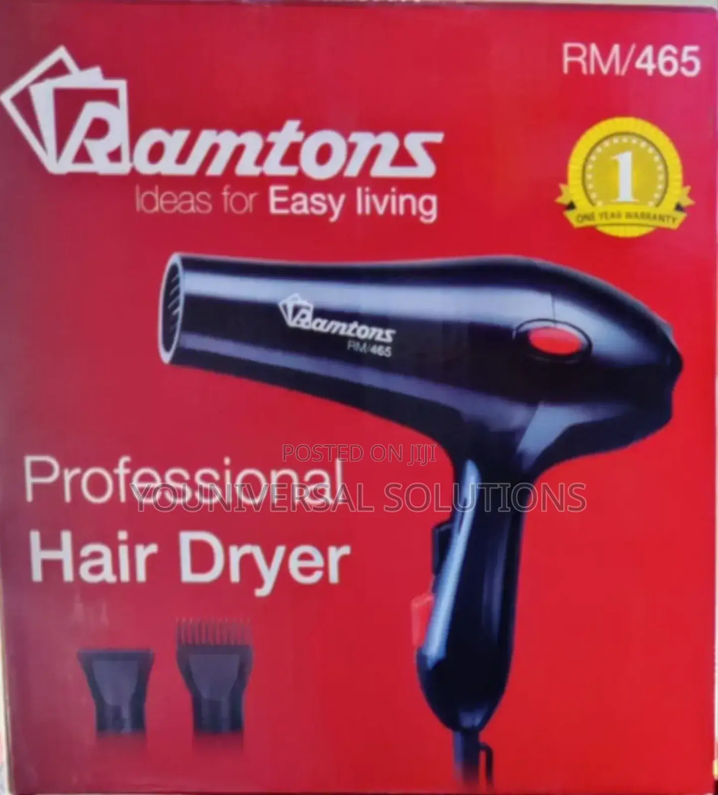 *Ramtons Professional Hair Dryer