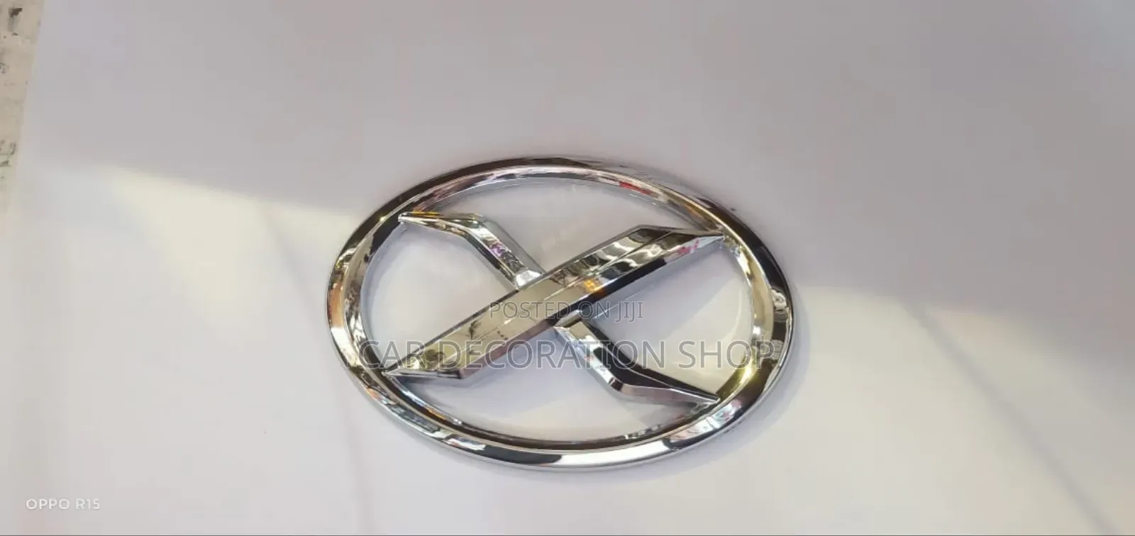 Silver Mark X Logo for Boot Replacement