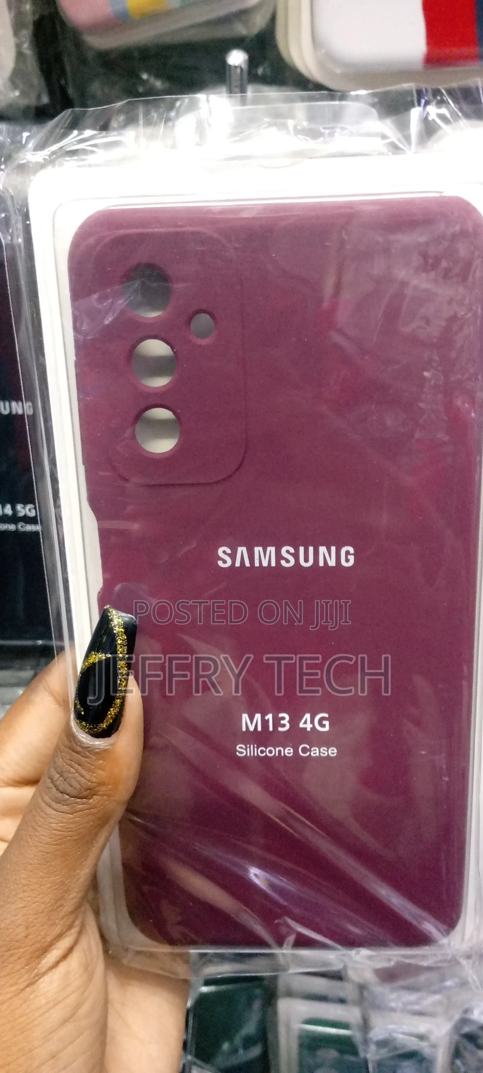 Samsung Liquid Silicone Case for Samsung Galaxy M13 4G Maroo