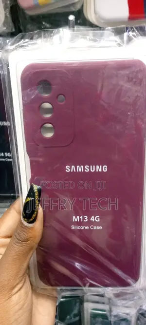 Samsung Liquid Silicone Case for Samsung Galaxy M13 4G Maroo