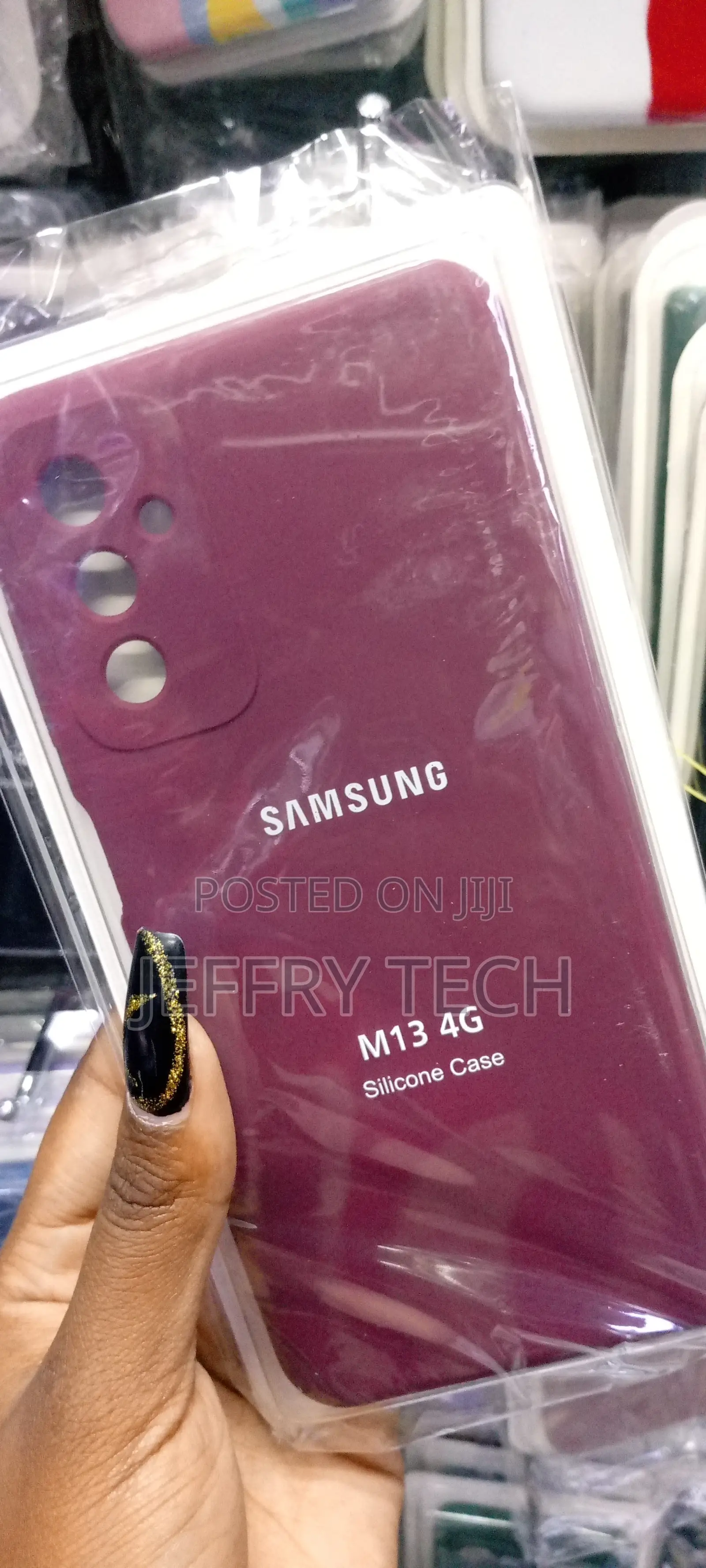Samsung Liquid Silicone Case for Samsung Galaxy M13 4G Maroo