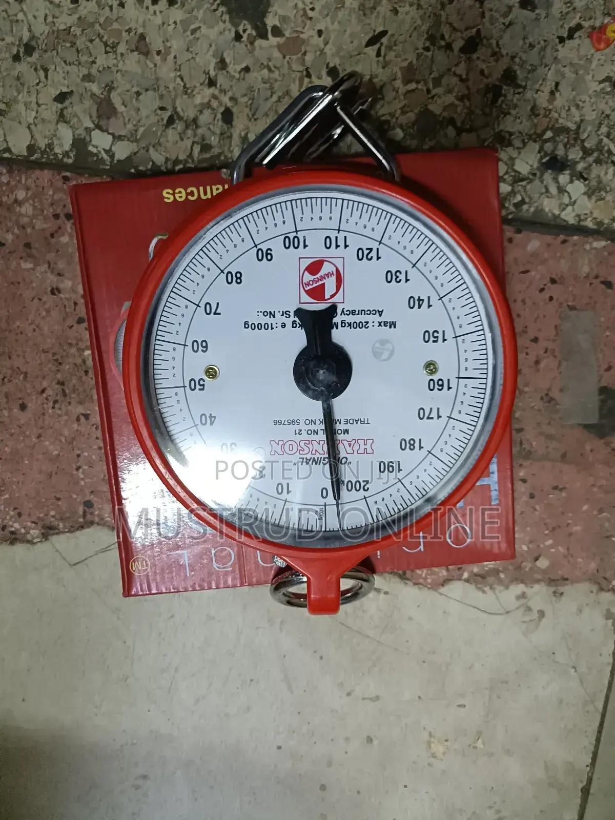 Hannson 200kg Hanging Scale