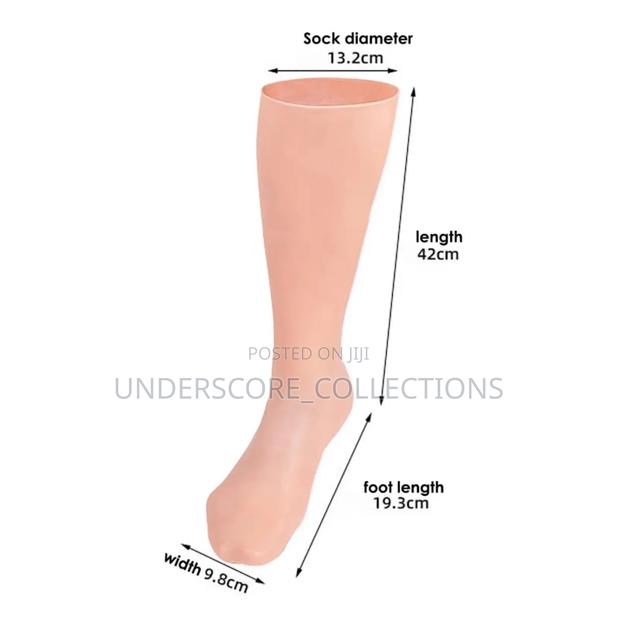 *1pair Silicone Moisturizing Gloves Anti Cracking Spa* - thumbnail 5