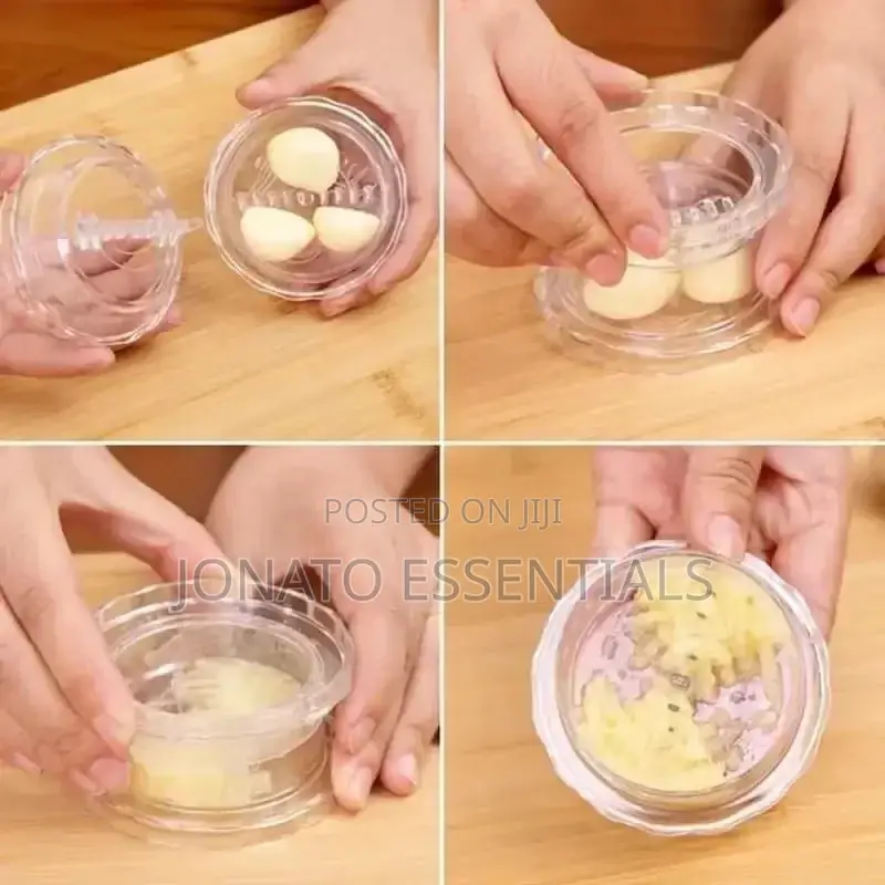 Garlic Press Peeler Crusher Twist