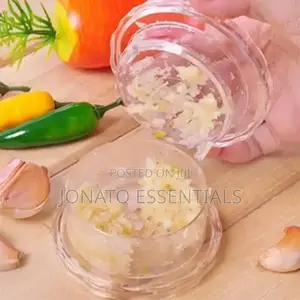Garlic Press Peeler Crusher Twist