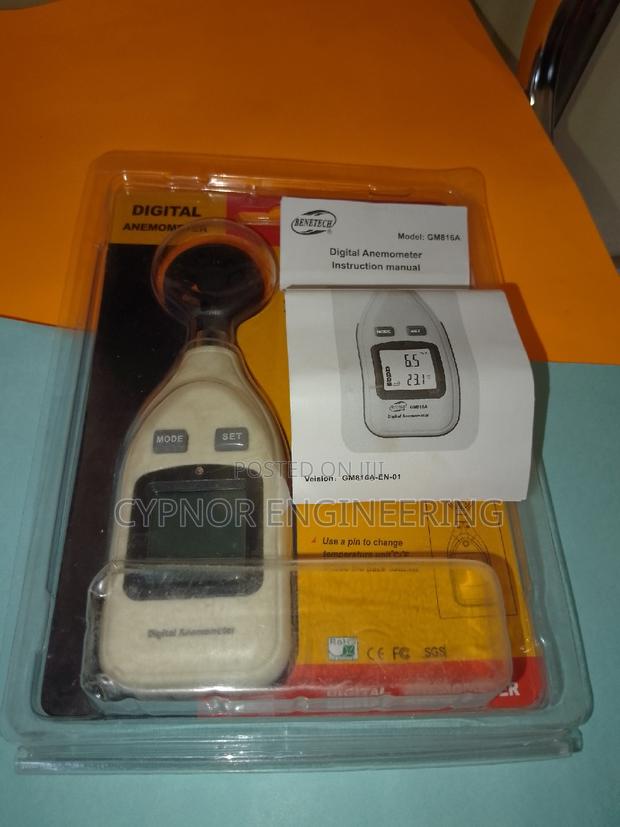 Portable Wind Meter Digital Anemometer Essential
