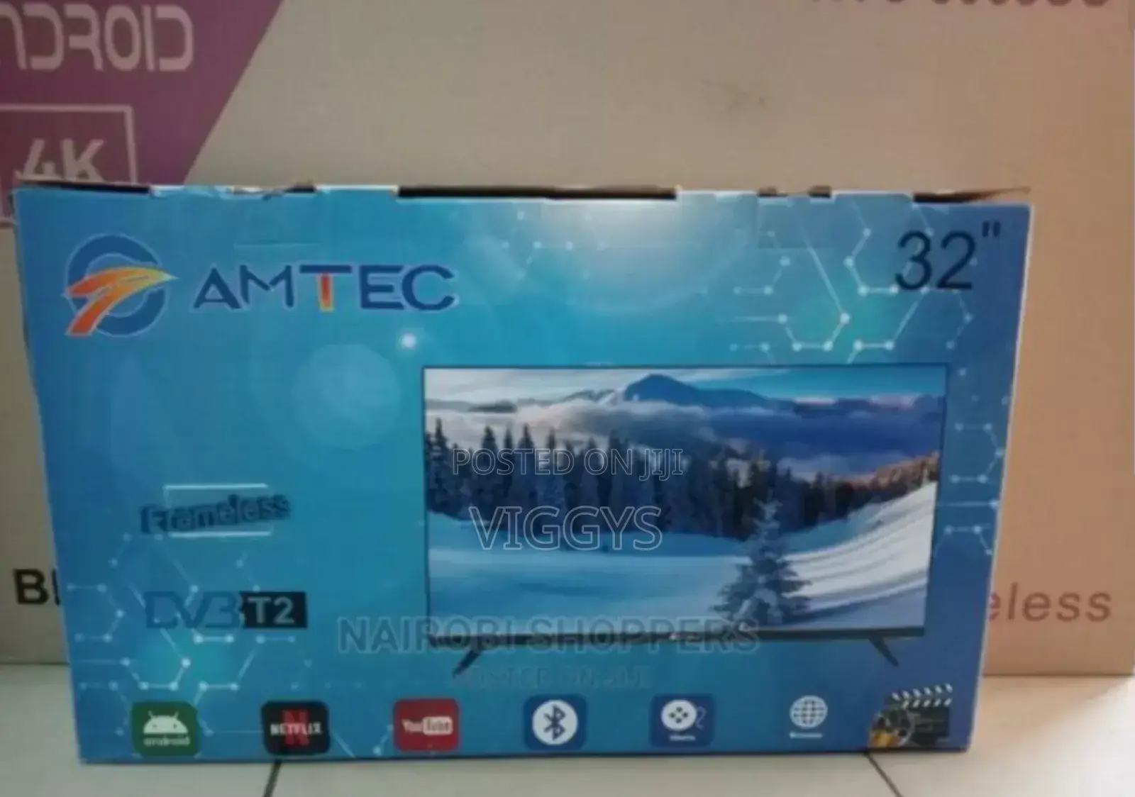 Brand New Amtec ,32'' Smart Android LED TV