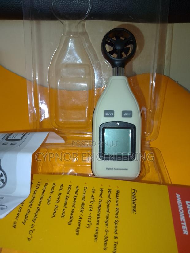 Compact Wind Detector Portable Anemometer Device - main view