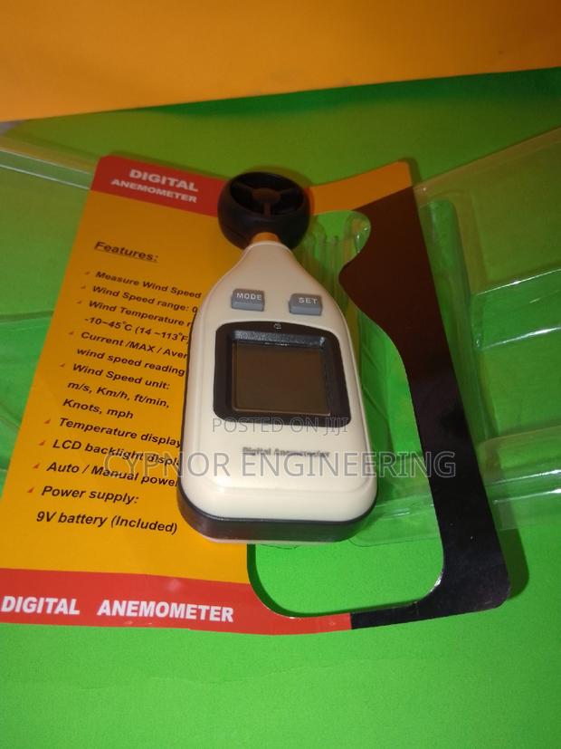 Outdoor Wind Speed Reader Handheld Anemometer