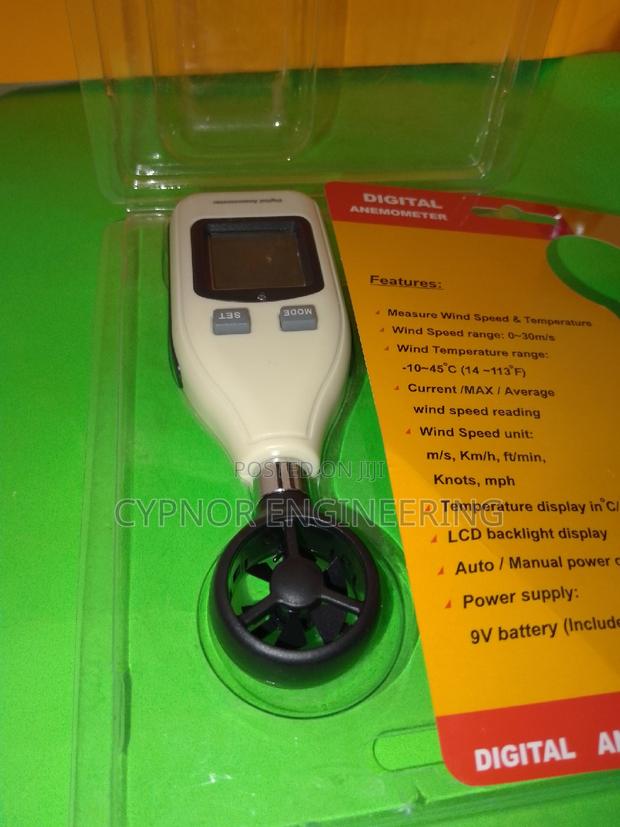 Digital Wind Gauge Portable Anemometer Essential