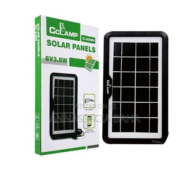 Cclamp Solar Panel 3.8W 6V Polycrystalline Silicon Thin Film - main view