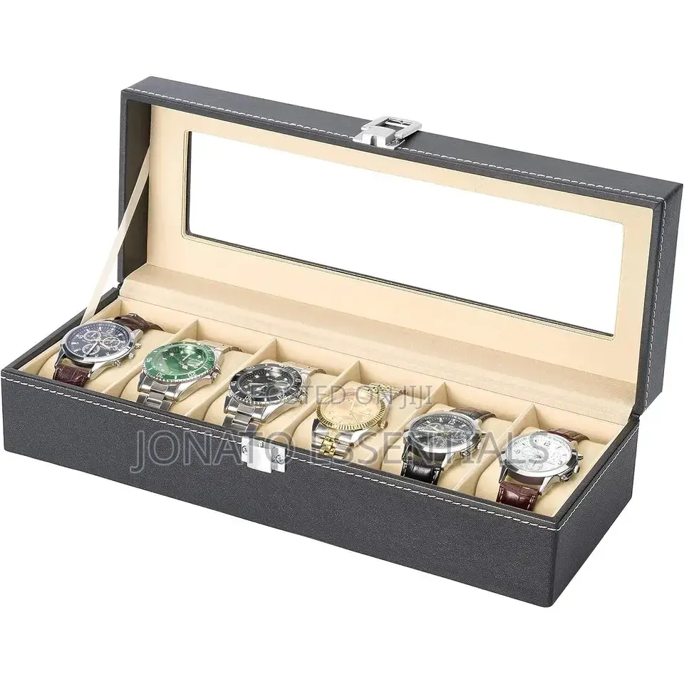 6 Slot Watch Organizer Box