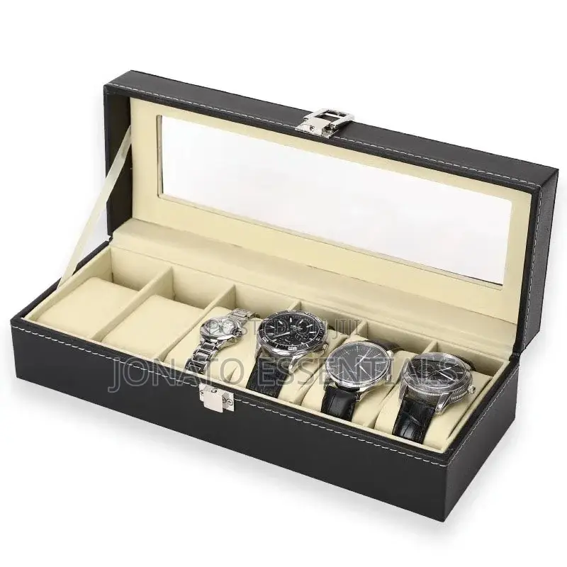 6 Slot Watch Organizer Box