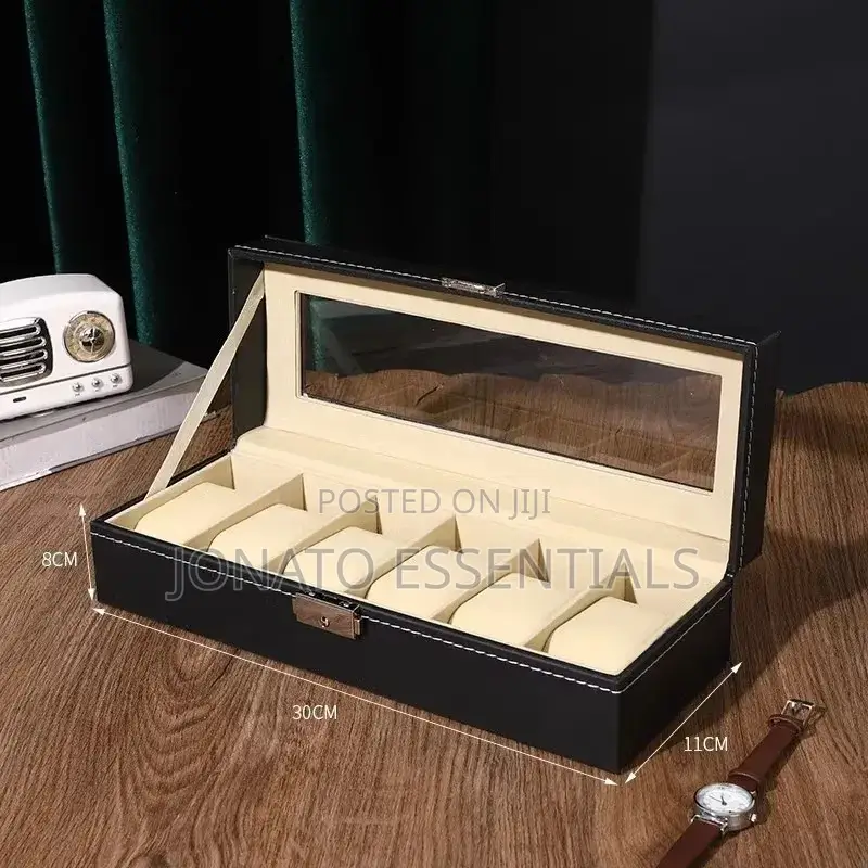 6 Slot Watch Organizer Box