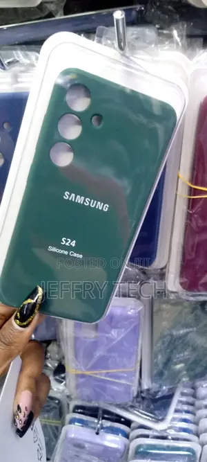 Samsung GALAXY S24 Silicone Case/Cover Green