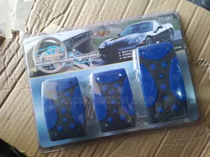 Blue Black Fdotter Manual Nonslip Pedal Coverd