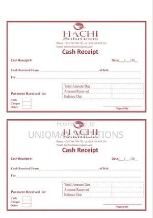 Invoice- D Note - Receipts