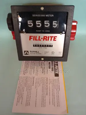 Fillrite Flow Meter With Metal Body.