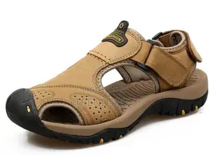 Original Leather Open Shoes. 40-45