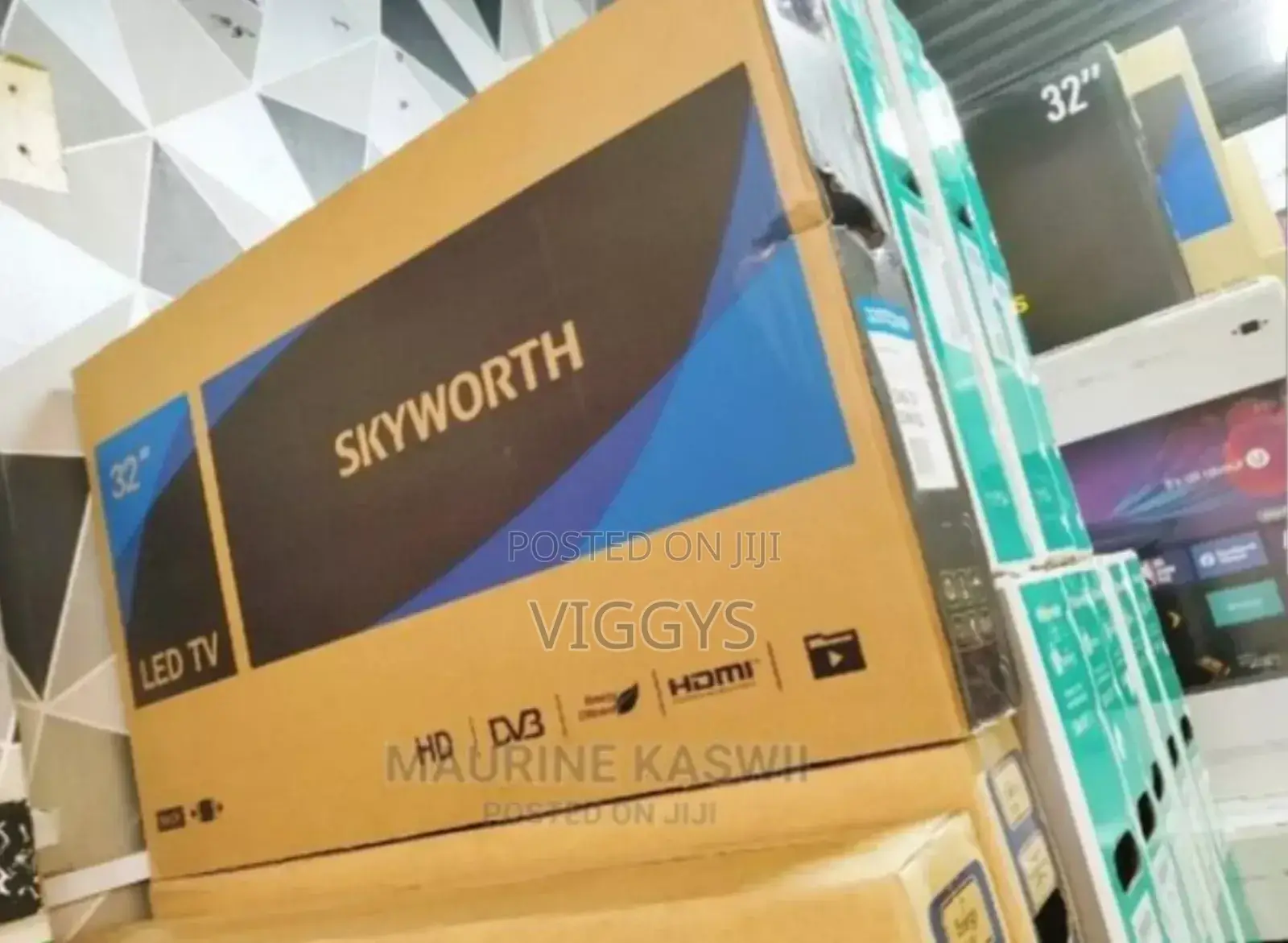 Skyworth 32" Inches High Definition Smart Android TV.