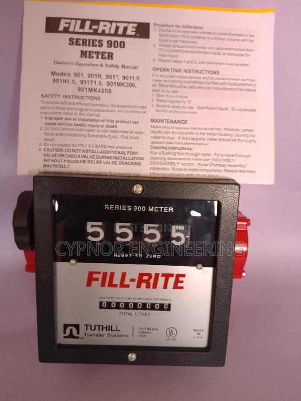 Robust Fillrite 2-Inch Flow Meter - main view
