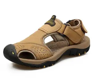 Original Leather Open Shoes. 40-45