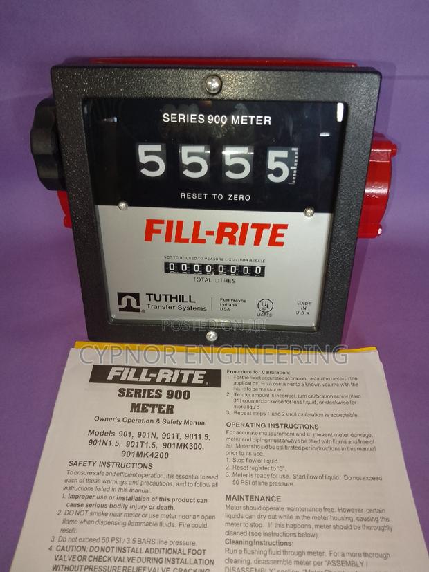2-Inch Fillrite Liquid Flow Meter - main view