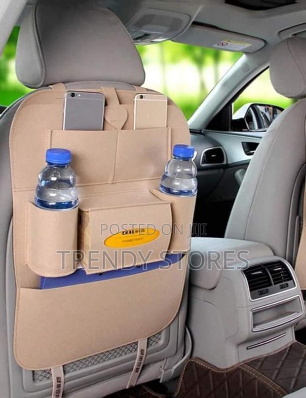 Nude Back Seat Organizer