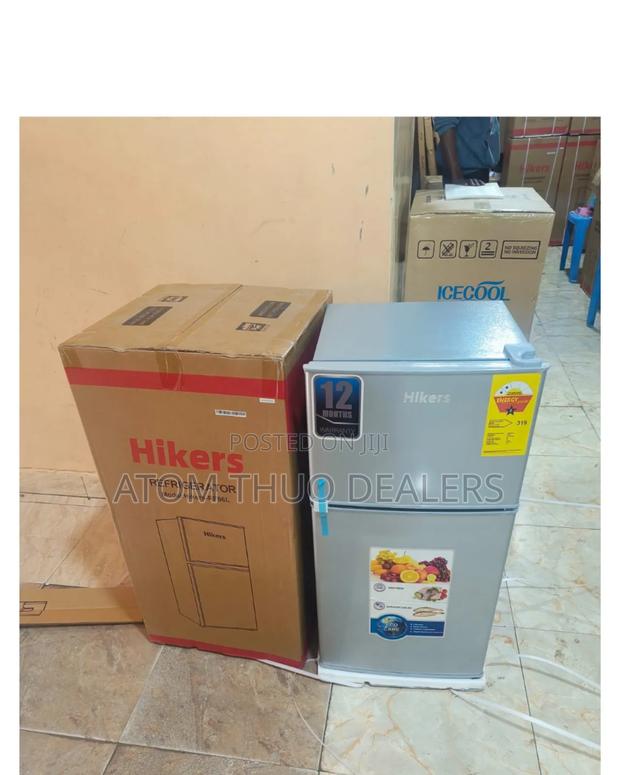Hiker 86 Litres Double Door Refrigerator.