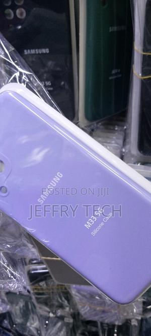 Galaxy M33 Case, Slim Smooth Soft Silicone Shockproof Anti-F - thumbnail 2
