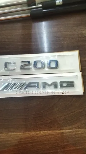 C200 or AMG Mercedes Boot Replacement Badges (1500 at 