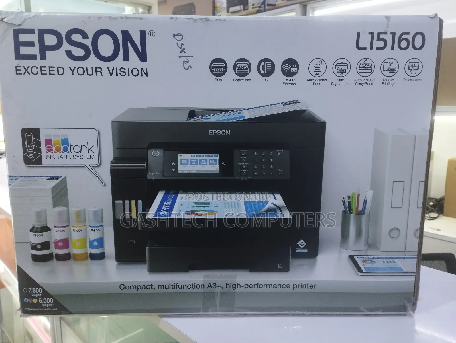 Epson L15160 Colored Wireless A3 Duplex Printer