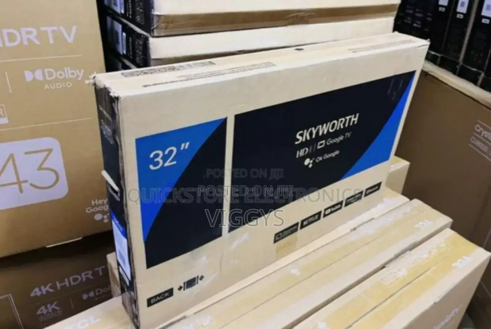 New Skyworth 32" Inches Smart Android Tv