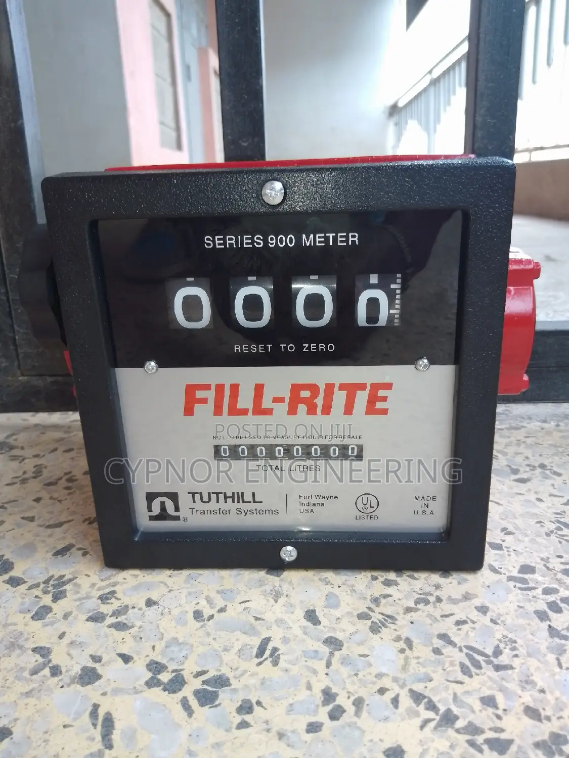 Fillrite Oil Flow Meter Strong Metal