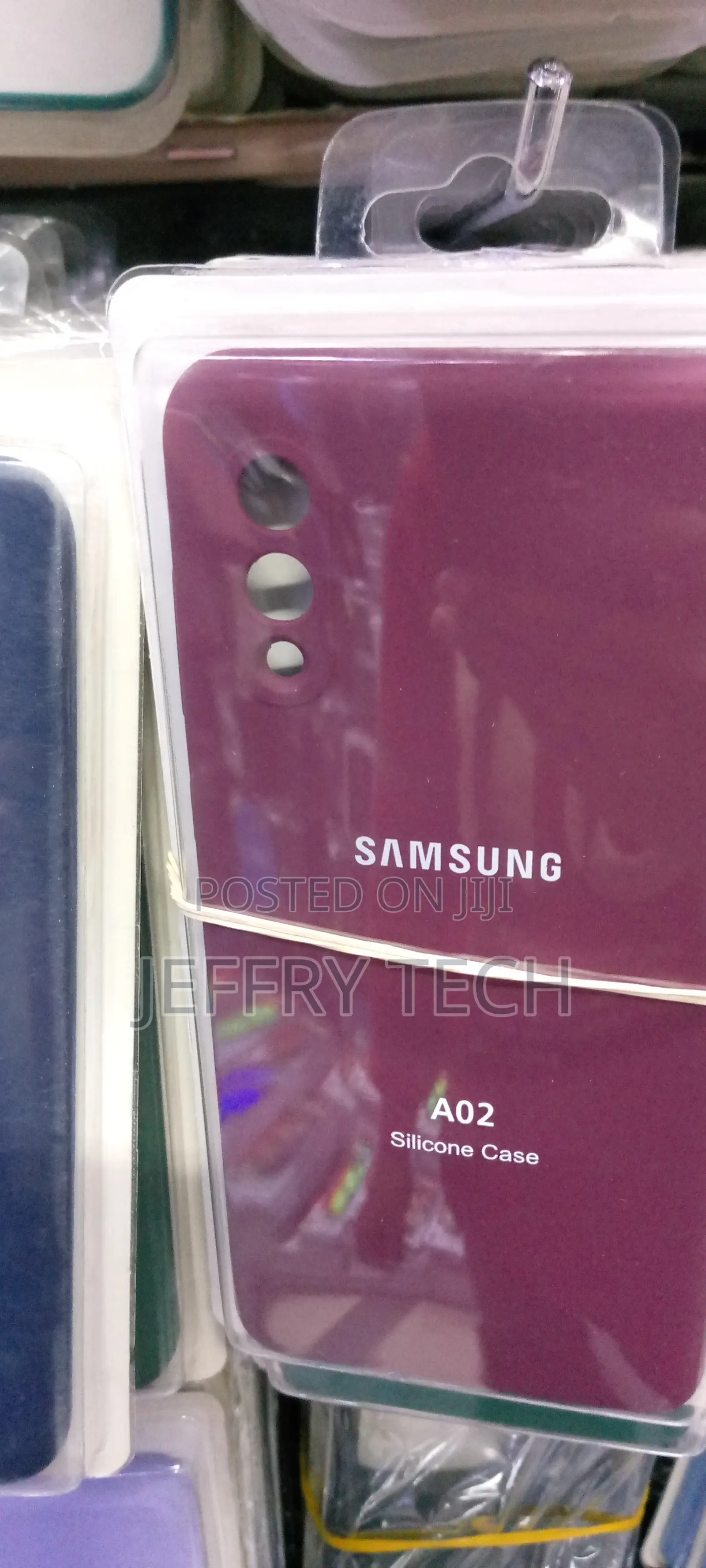 Samsung Galaxy A02 Solid Color Liquid Silicone Dr