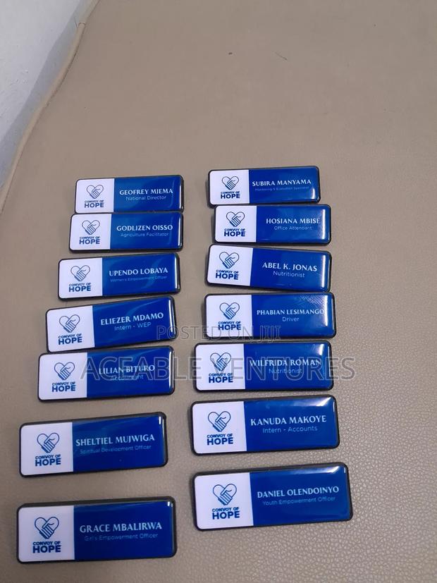 Badges(Name Tags) - main view