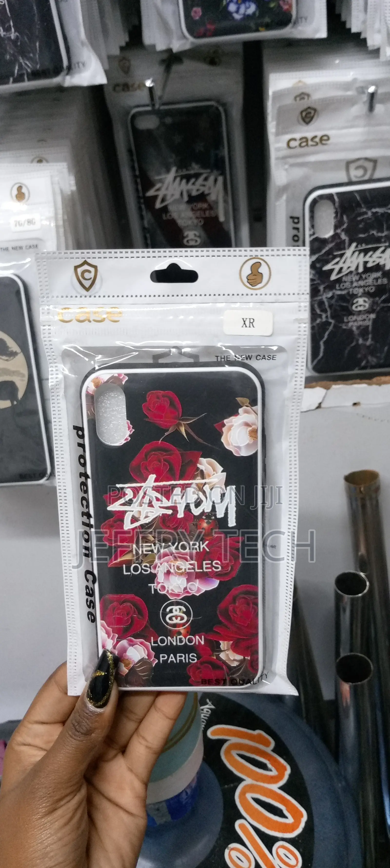 iPhone Xr Case Cool Boy Pattern Leather Cover