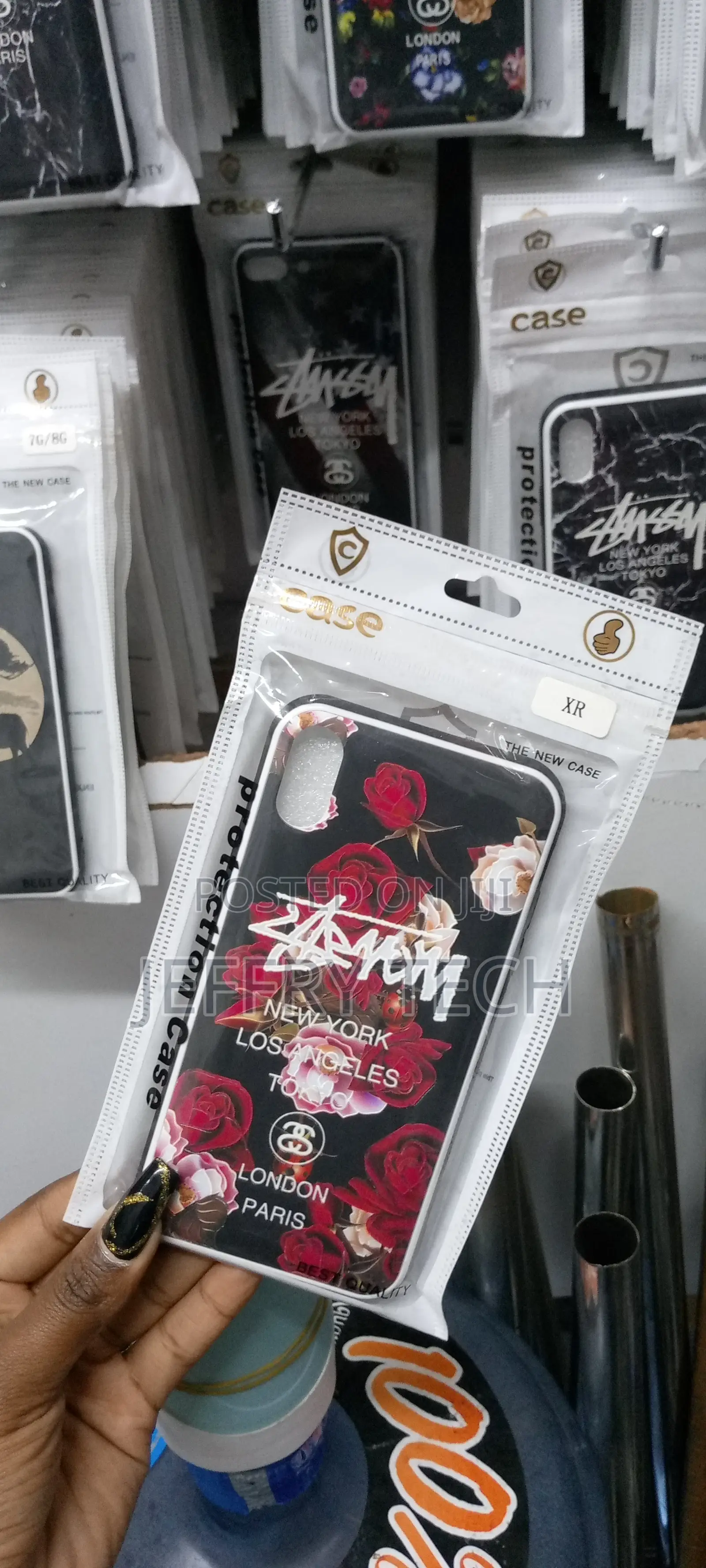 iPhone Xr Case Cool Boy Pattern Leather Cover