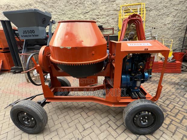 Heavy Duty Indian Mixer- Cast Iron Drum(500l) - thumbnail 3