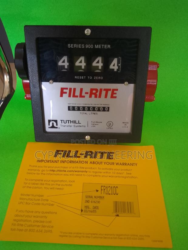 Reliable Fillrite Oil Flow Meter - main view