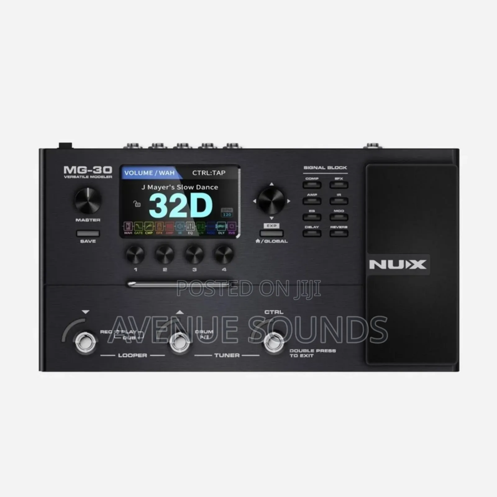 NUX MG-30 Digital Multi Effect For Guitar